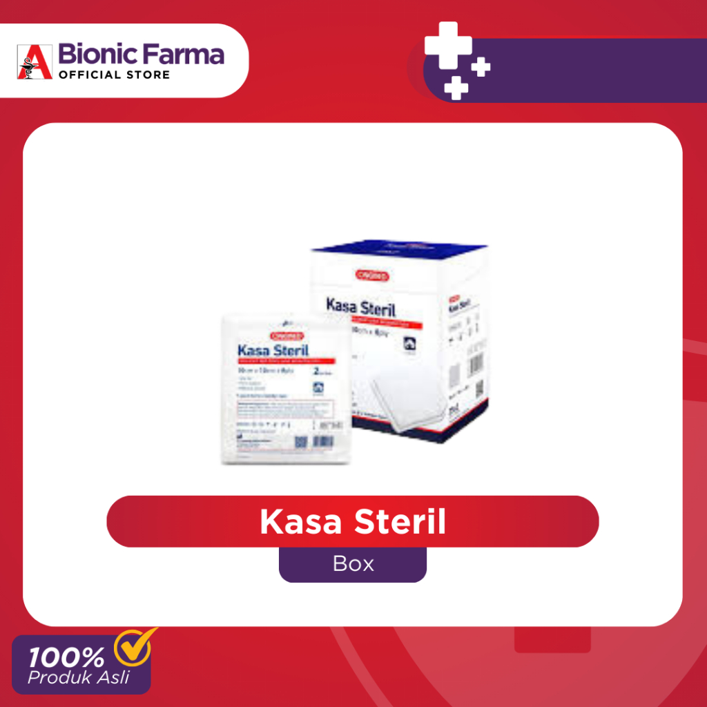 Kassa steril 16x16 box @10 lembar