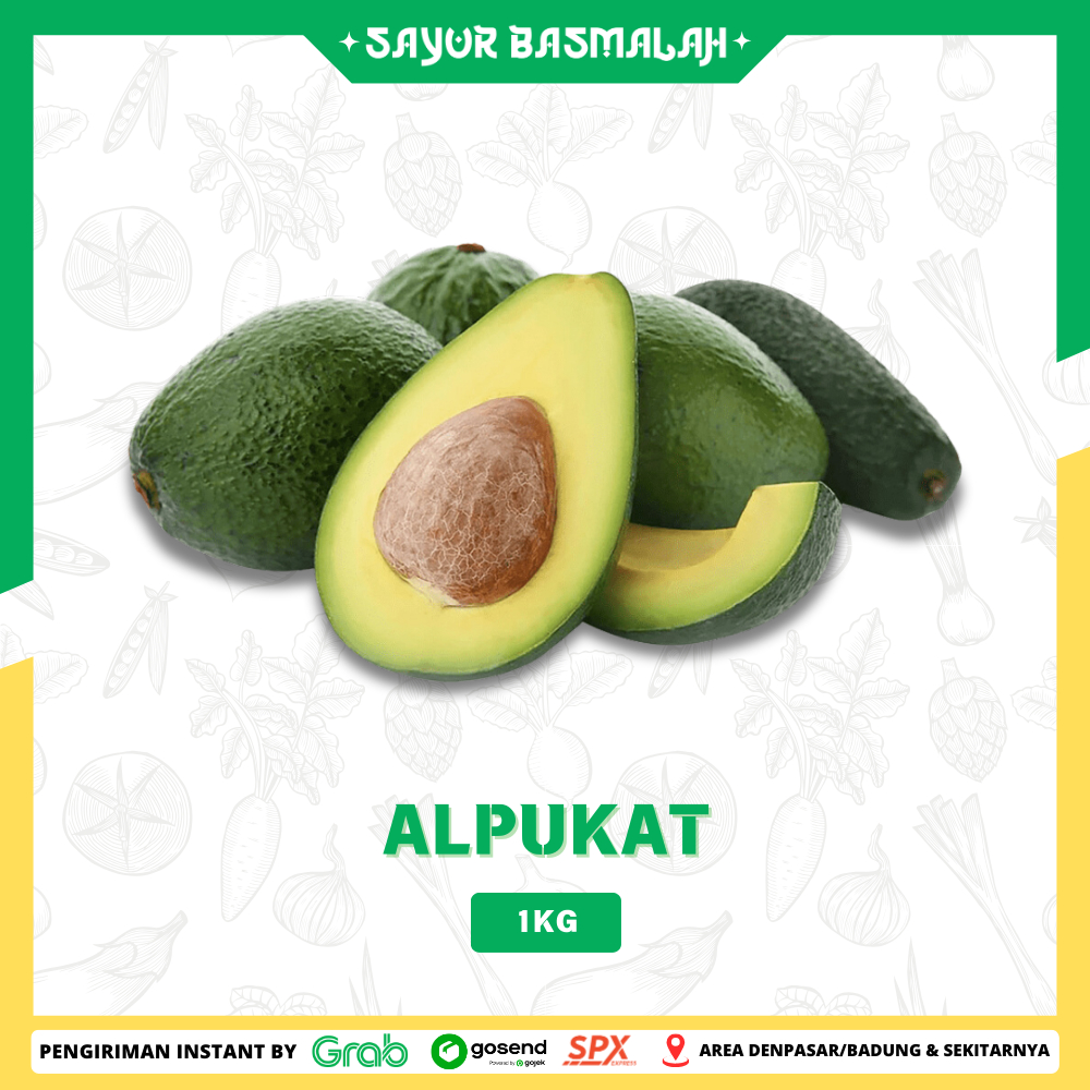 

Alpukat 1kg - Sayur Basmalah