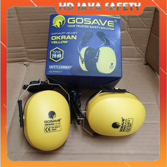 Earmuff Gosave Oran Earmuff Helm Safety 0149 Berkualitas