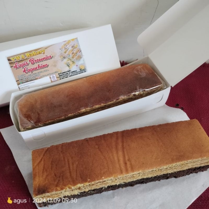 

Brownies Lapis Legit Capuchino