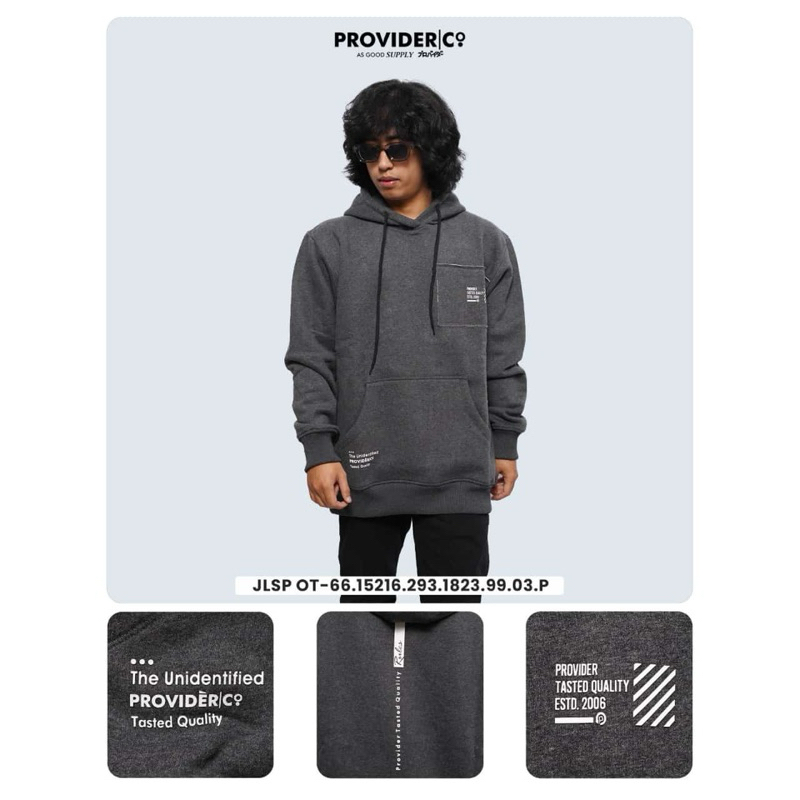 Provider Jaket Hoodie - Unidentify