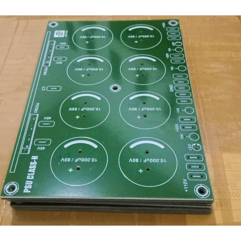 PCB PSU Class H 8 Elco