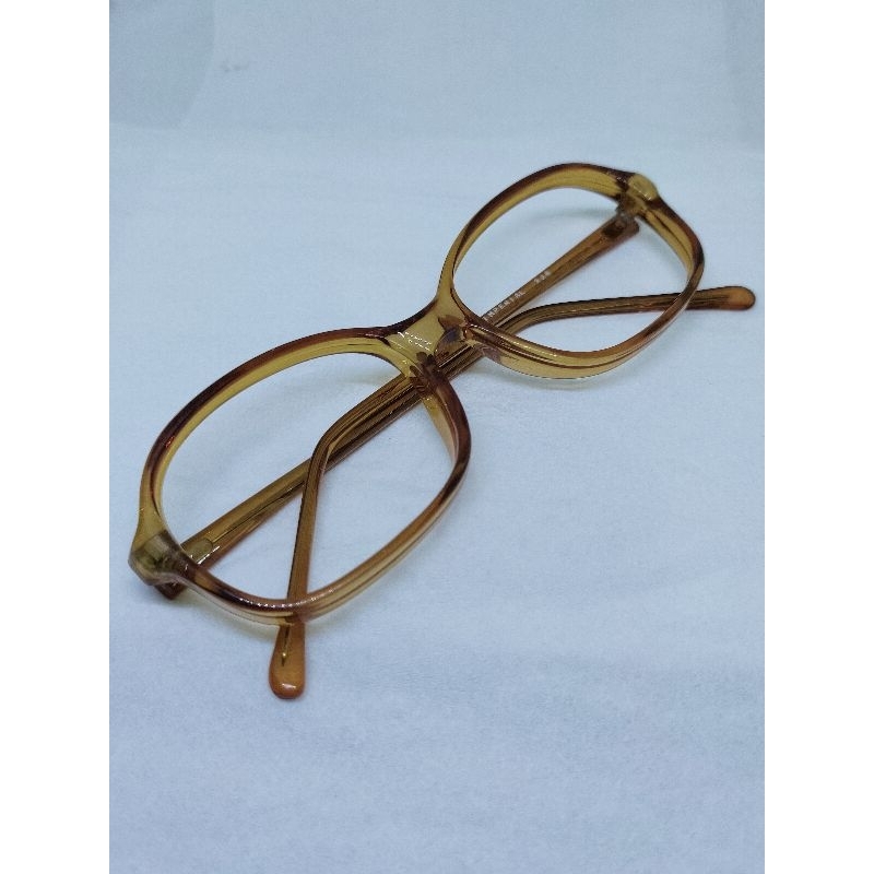 Frame kacamata vintage wayfarer klasik NOS kacamata bulat oval retro style lawas antik pria wanita