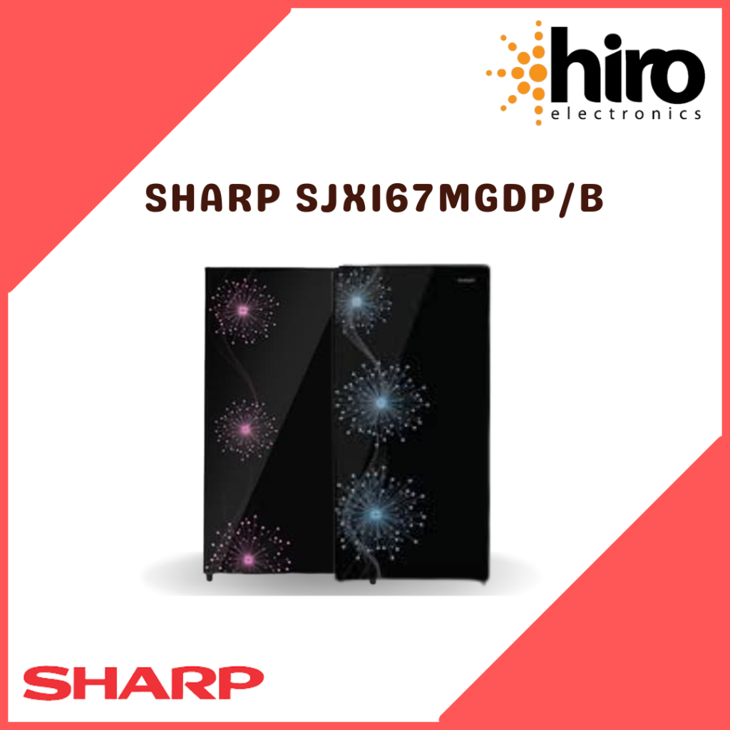 KULKAS 1 PINTU SHARP SJX 167 MG DB/DP (Khusus Wilayah Magelang)