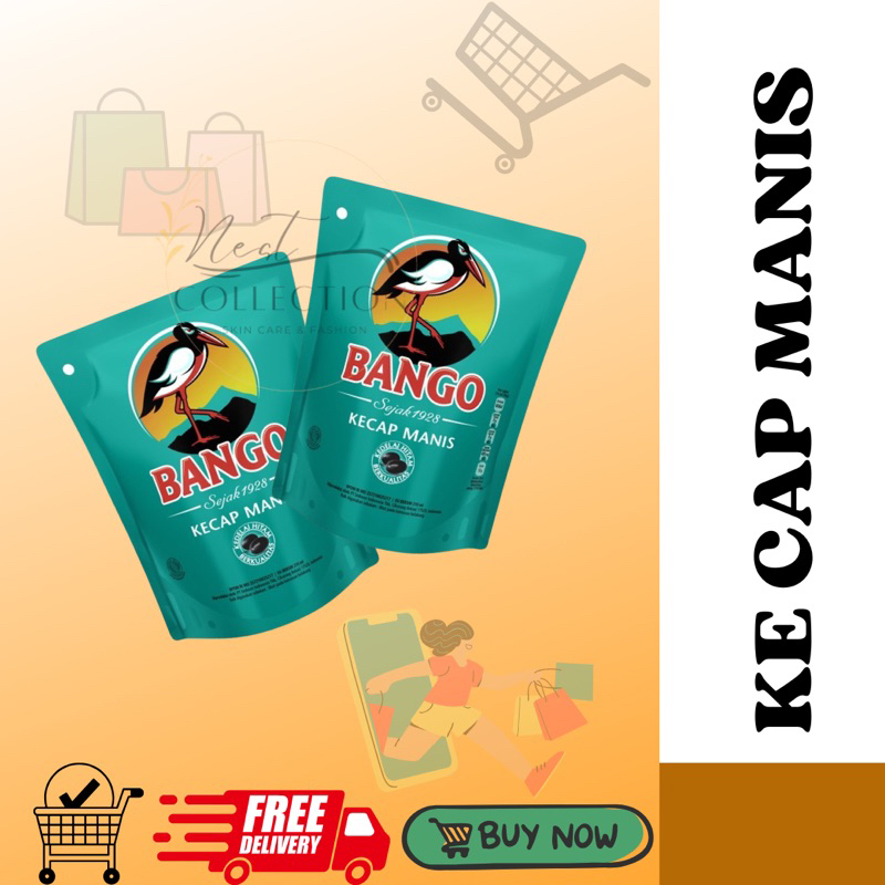 

kecap manis Bango 100% kedelai alami