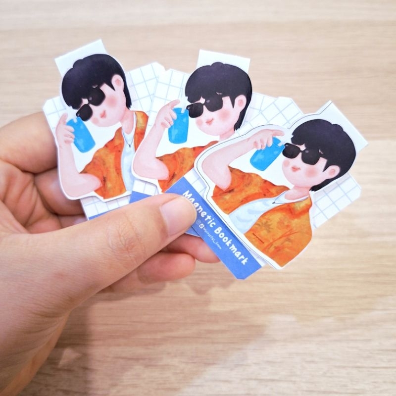 

Pembatas Buku Magnet | Magnetic Bookmark Supertuna 2 Edition