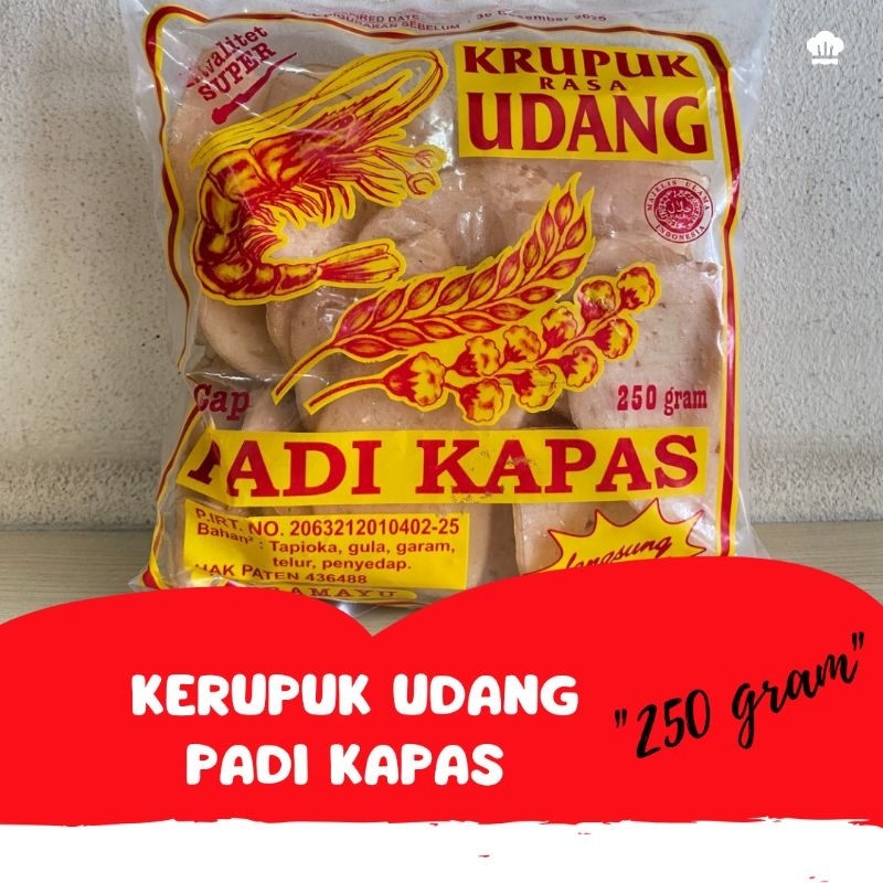 

Kerupuk Udang cap Padi Kapas