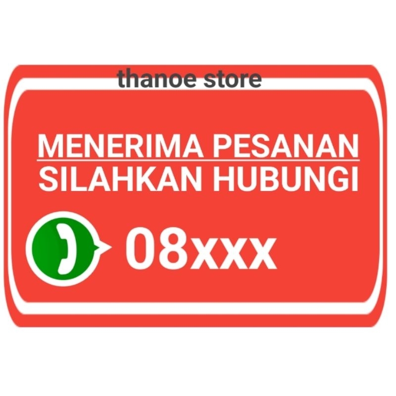 

Stiker Custom Tempel Menerima Pesanan(satuan)