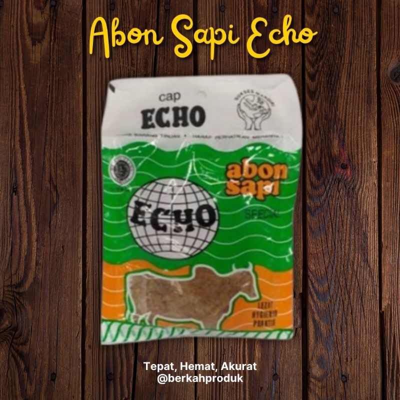 

Abon Sapi Special Cap Echo Sachet 65 Gram