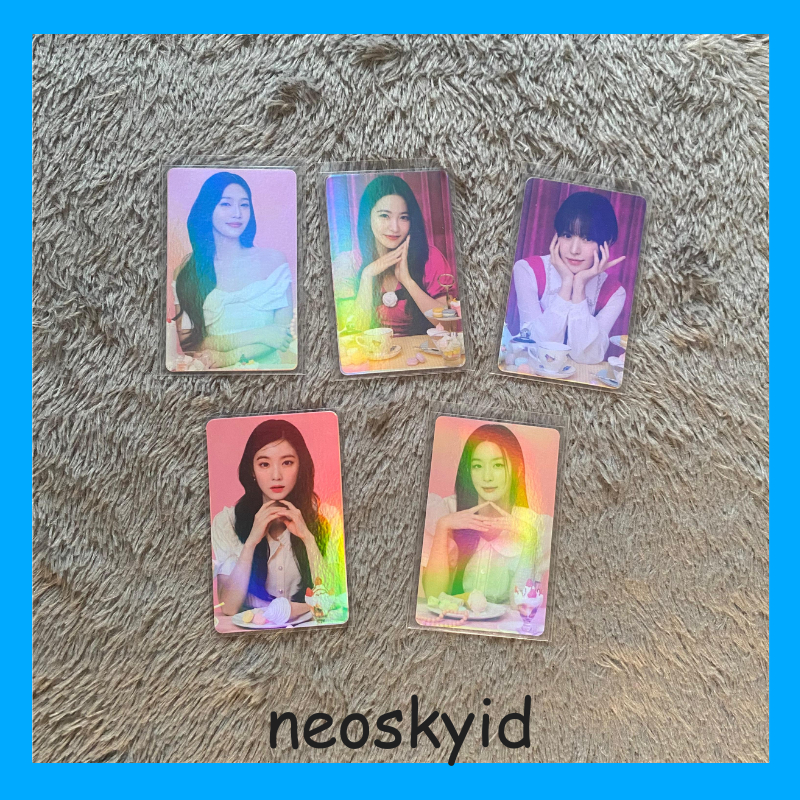 PHOTOCARD PC RED VELVET IRENE SEULGI WENDY JOY YERI X AZARINE LIP TINT (ALL MEMBER)