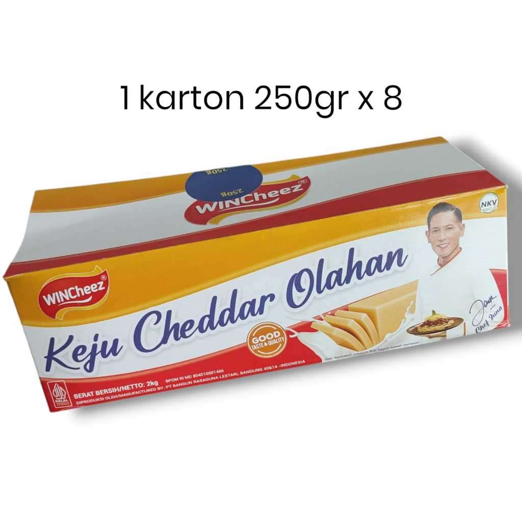 

Keju Wincheez 250gr 1 karton