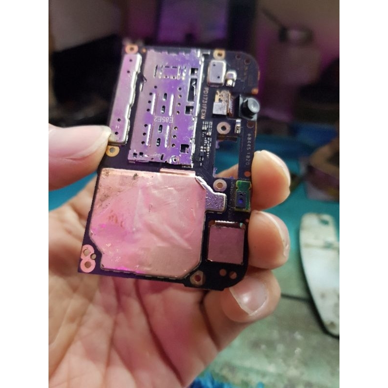 mesin y71 mati total, bahan