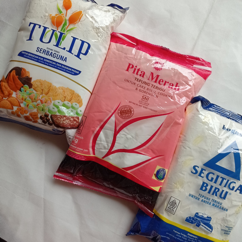 

Tepung Terigu 1kg - Tepung Serbaguna untuk Cake, Roti, Gorengan, Jajan Pasar Wheat Flour
