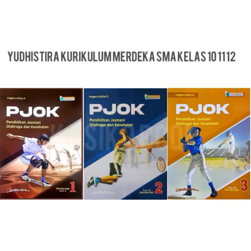Buku PJOK SMA Penerbit YUDHISTIRA
