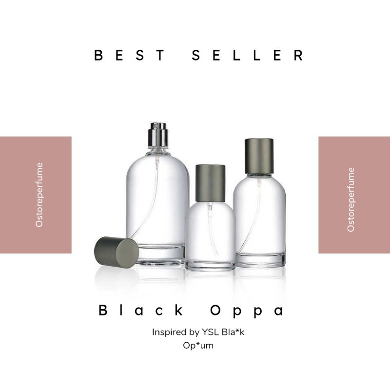 Perfume Refill Black Opium inspired YSL Black Opium
