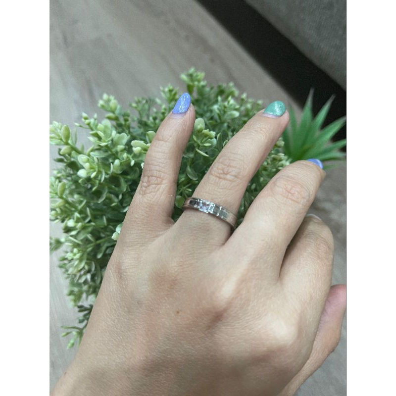 Cincin Titanium Silver CD292