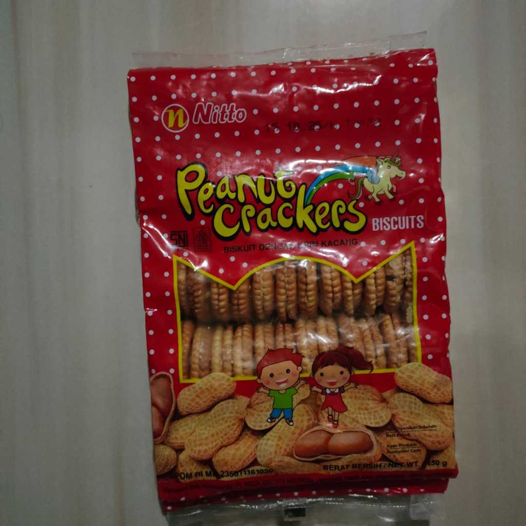 

Nissin Nitto Peanut Crackers 450gr