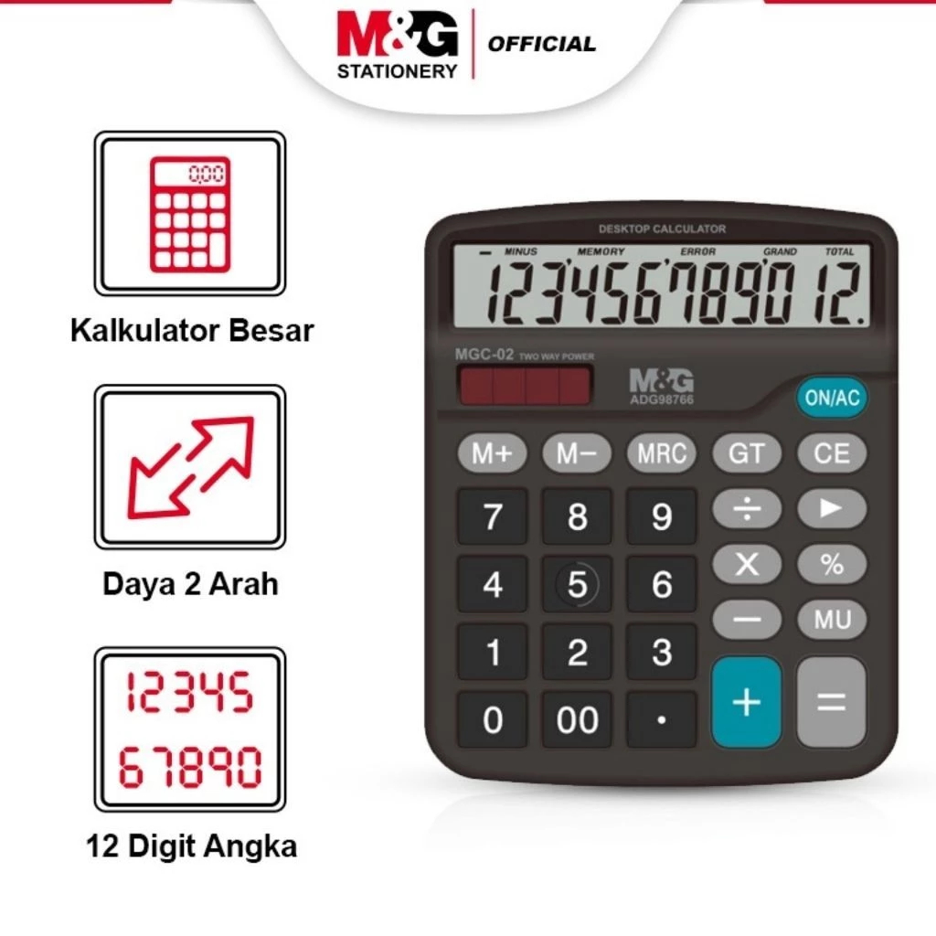 

Kalkulator M&G MGC-02 ADG98766