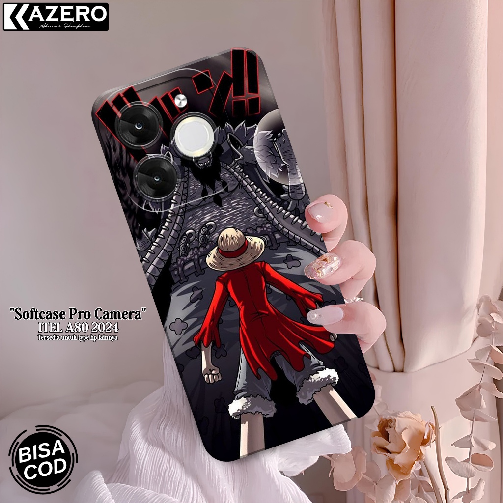 Silikon HP ITEL A80  - Fashion Case Anime - Softcase ITEL A80 - Case ITEL A80 - Kesing ITEL A80 - Ak