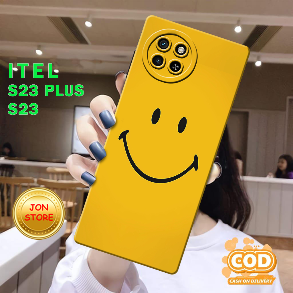 ( JUV 16 ) Softcase karet lentur Untuk Itel S23 4G l S23+ PLUS MOTIF ABSTRAK ANIME ASTETIC CASE ITEL