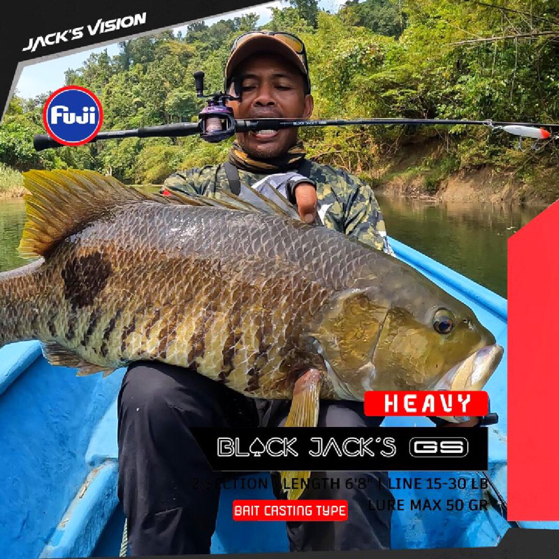 Joran Pancing Black Jack's GS 2-6 Lbs 8-17 Lbs 15-30 Lbs