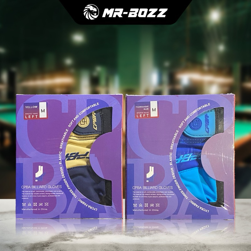 CPBA splash series billiard gloves / sarung tangan billiard CPBA splash