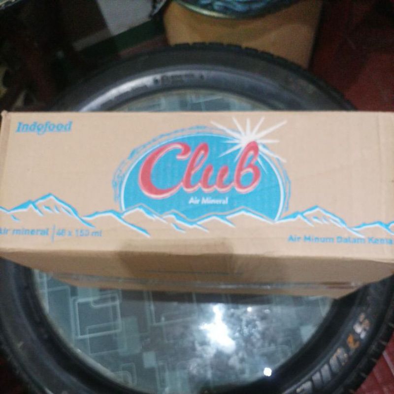 

Club air mineral 150 ml Gelas kecil 1 karton