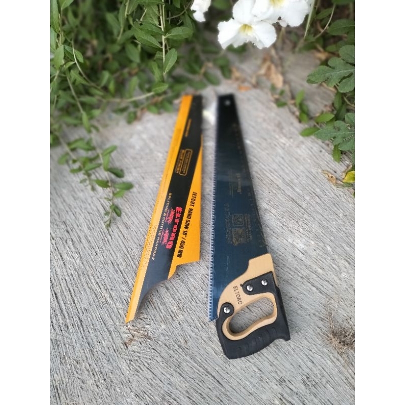 Gergaji Potong kayu dan bambu-Gergaji ELTORO ukuran 18in-Gergaji anti selip