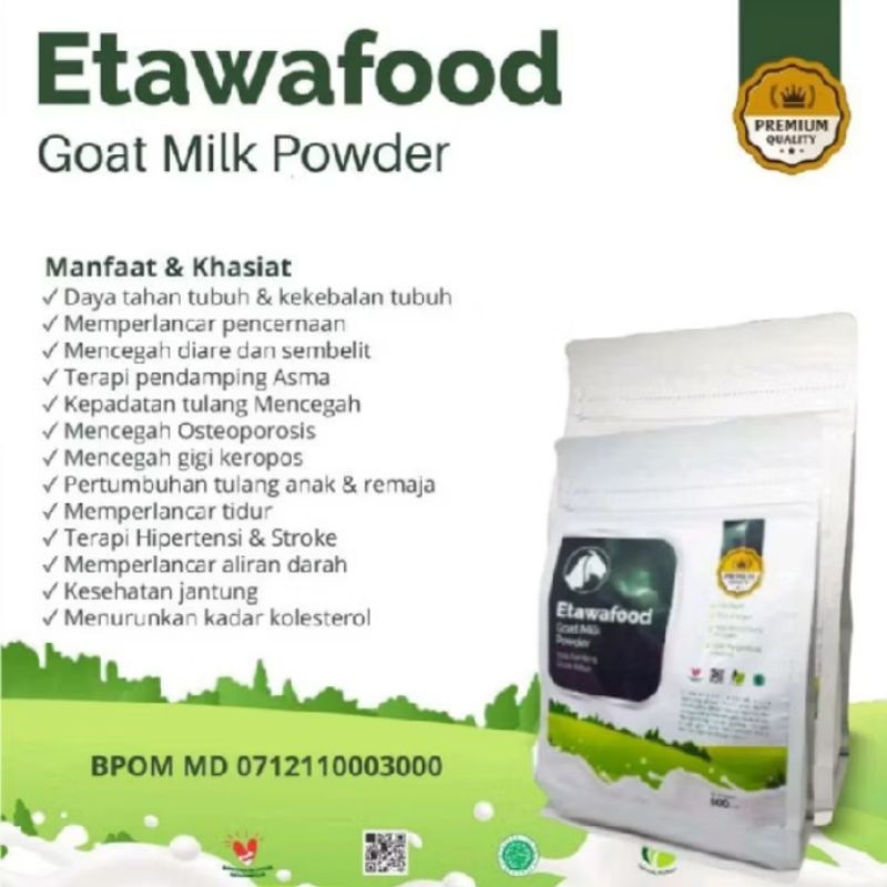 

susu kambing etawafood 500gr original