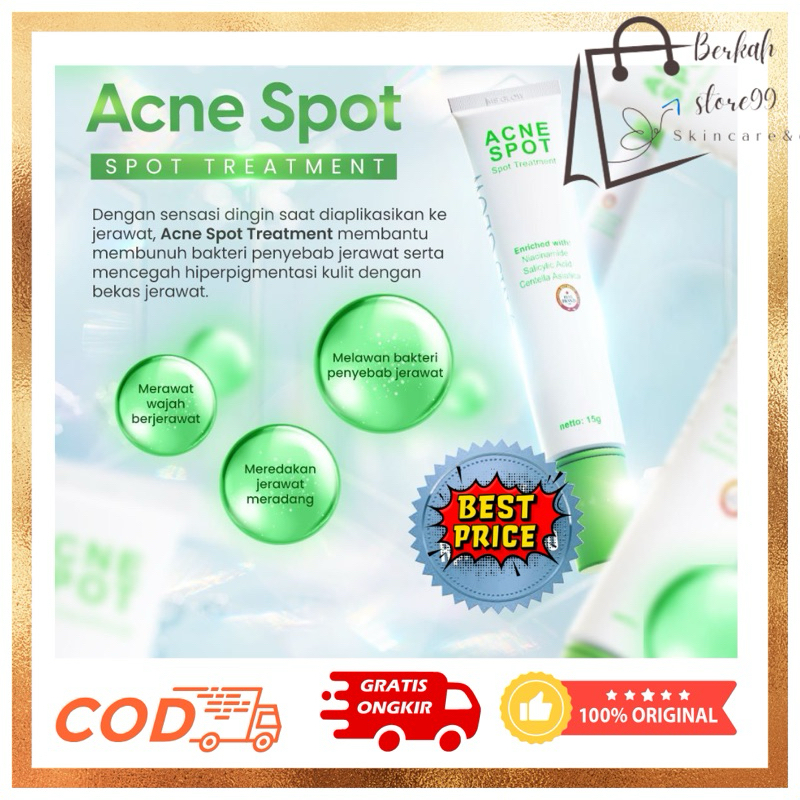 MS GLOW - ACNE SPOT EXP 2025 | TOTOL JERAWAT MS GLOW