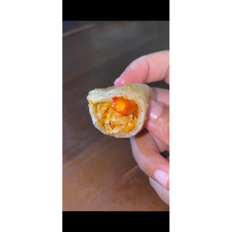 

cireng isi cabe caplak level kepedasannya diatas mercon