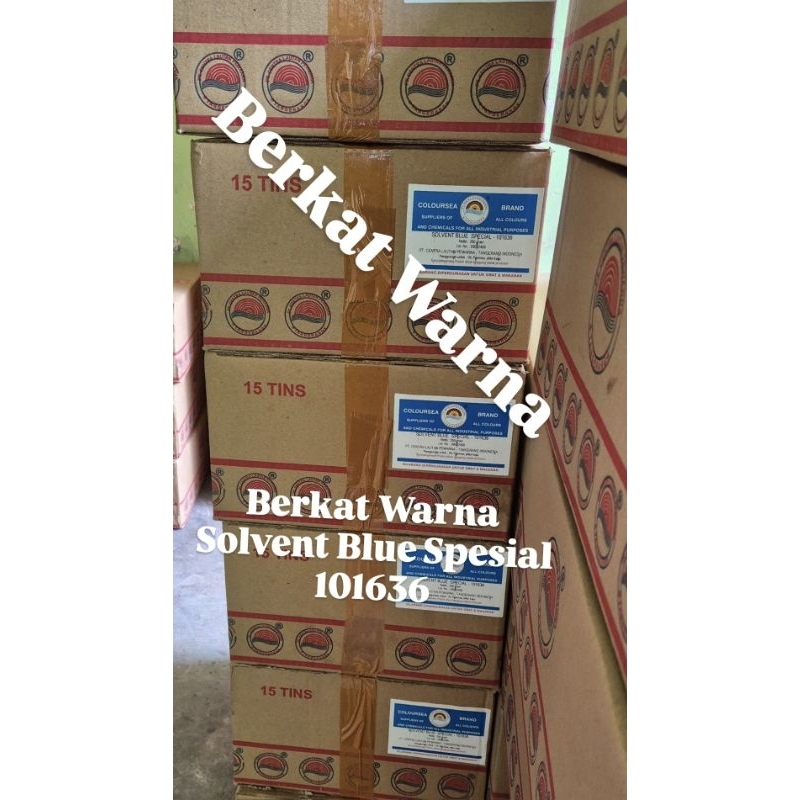 

Pewarna Minyak Solvent Blue Spesial 101636 Coloursea Powder Kemasan 1 Dus isi 15 Kaleng Harga Murah Banget