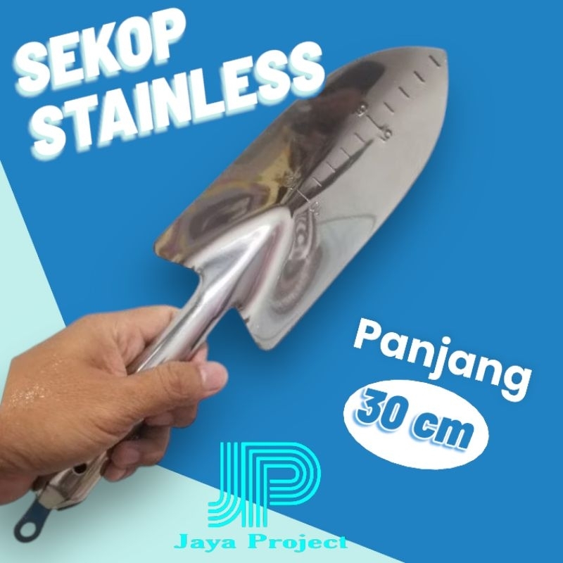 Skop tanaman skop berkebun bahan stainless steel
