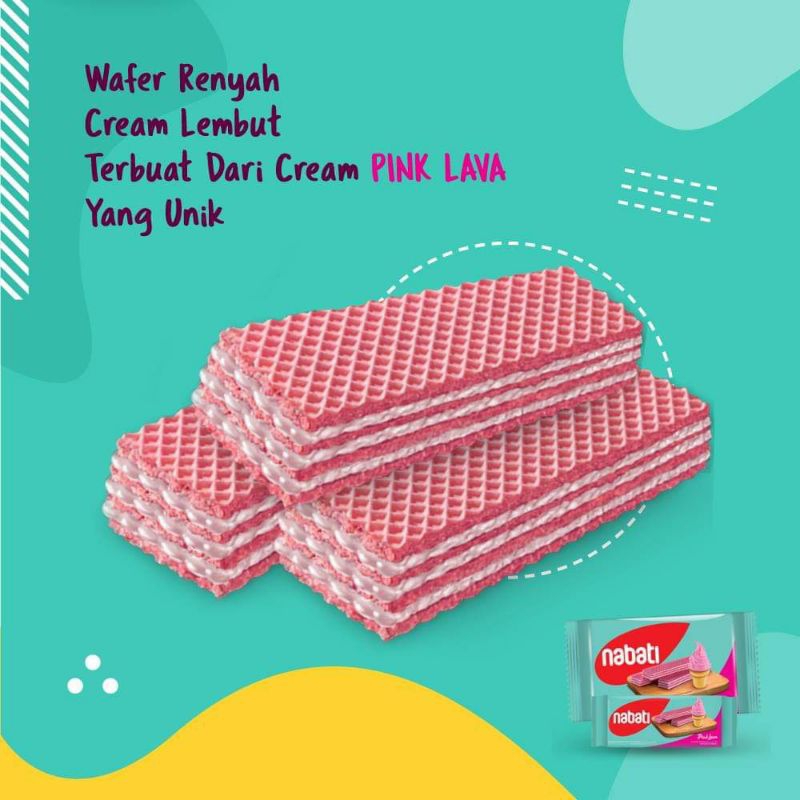 

Nabati wafer Pinklava 37gr