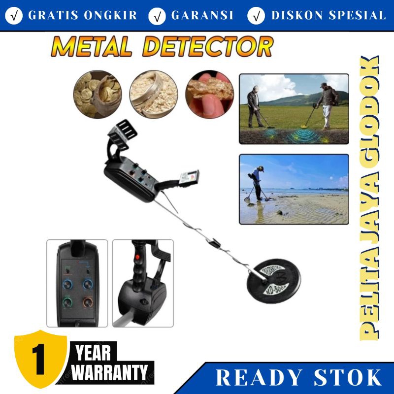 MD-5008 Metal Gold Detector Emas Detektor Logam Finder MD5008 Tester