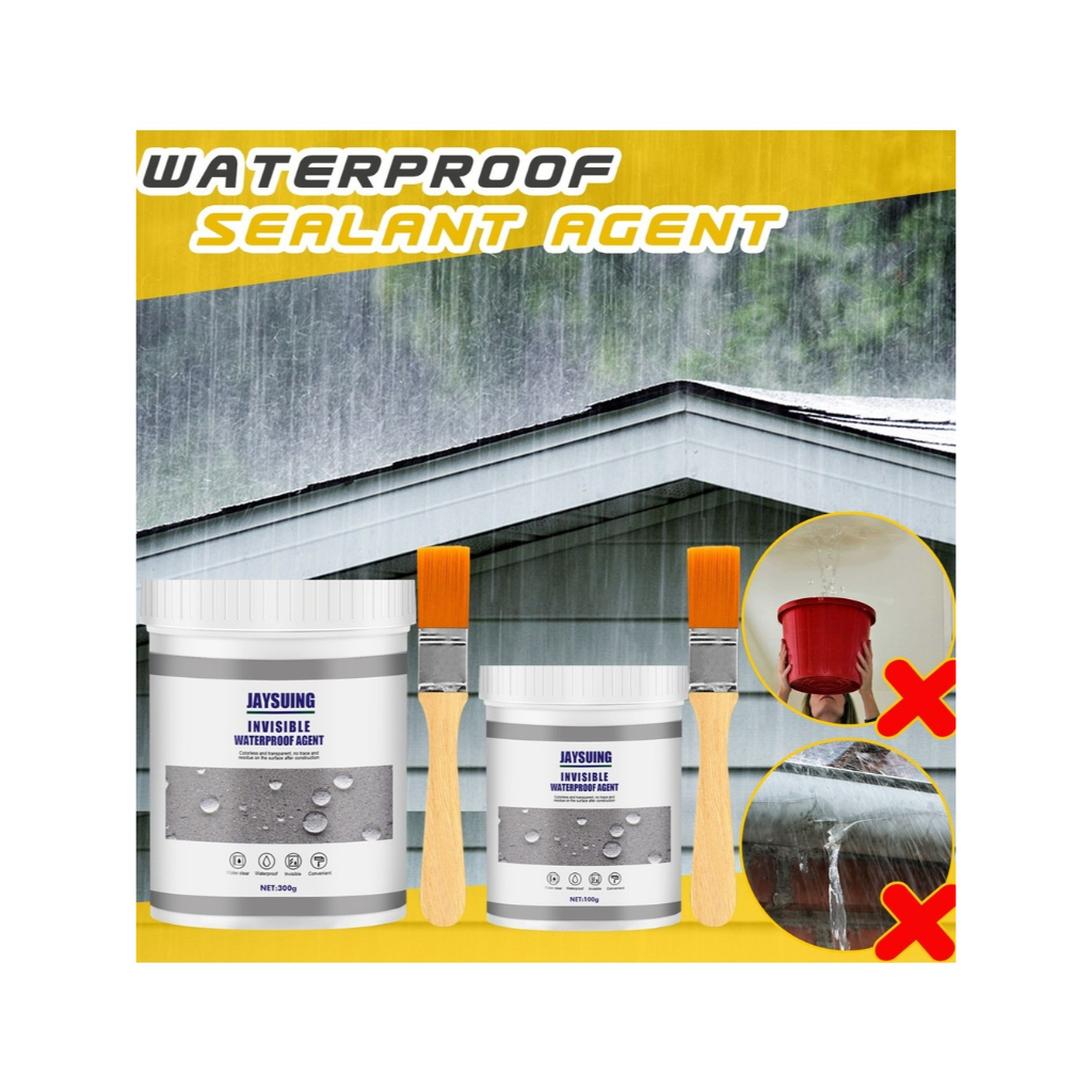 Tembok Anti Bocor - Lem Perekat Transparan Anti Bocor Jaysuing Invisible Waterproof
