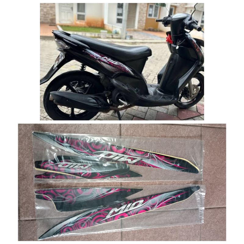 Striping Sticker Yamaha Mio Sporty 2011 / Striping Mio Smile 2011 2012