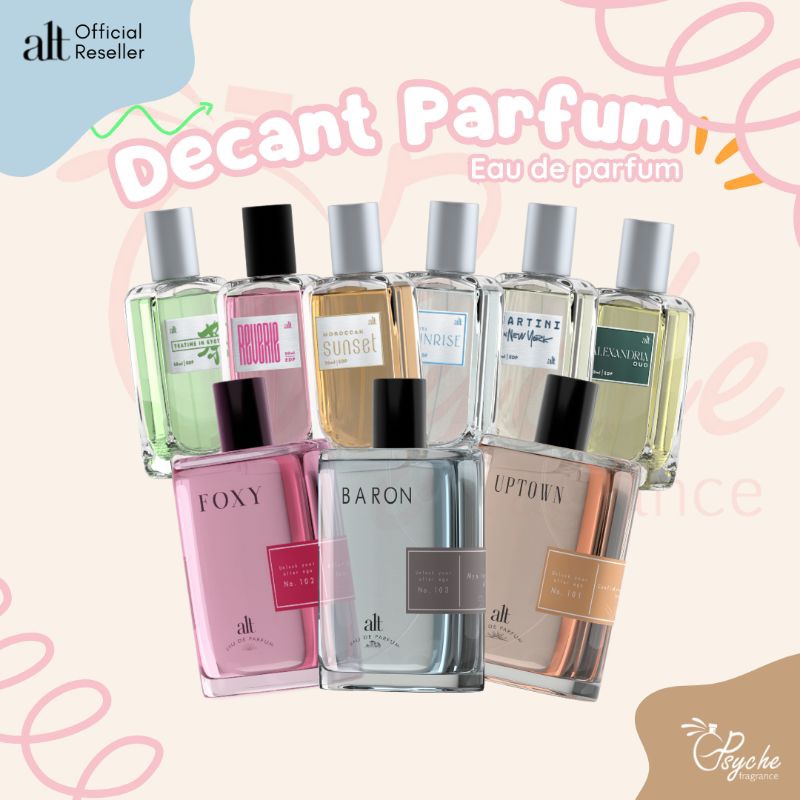 Decant Parfume ALT PERFUMERY