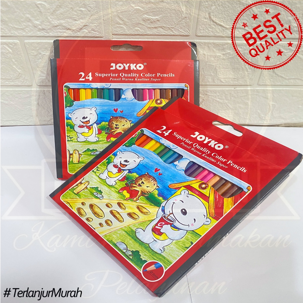 

Pensil Warna Joyko 24 warna