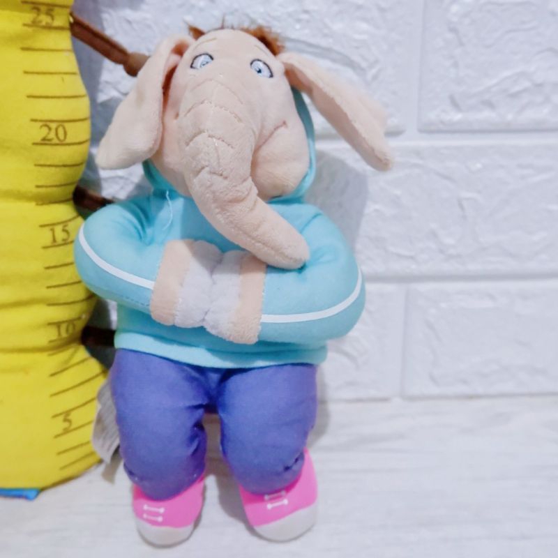 Boneka ty meanie baby boos babies meena gajah sing ori