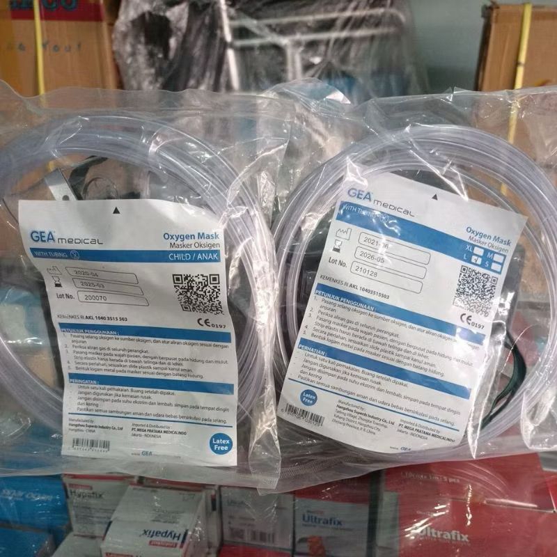 Masker Oxygen GEA / Masker Oksigen GEA
