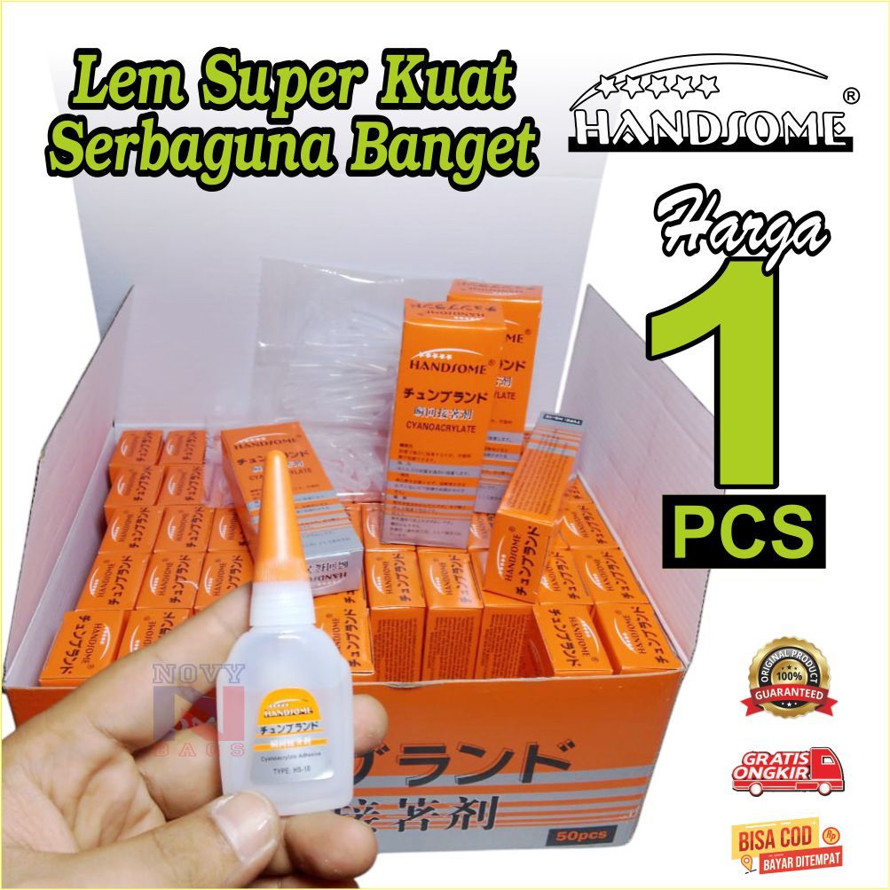 

LEM HANDSOME, LEM KOREA ORIGINAL Hs10, LEM SERBAGUNA, SUPER KUAT HARGA UNTUK 1 PCS