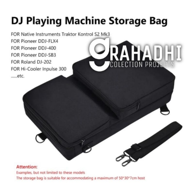 Tas Mixer Dj Pioneer Tas Costum UntukMixer Dj Model Selempang dan Ransel -
