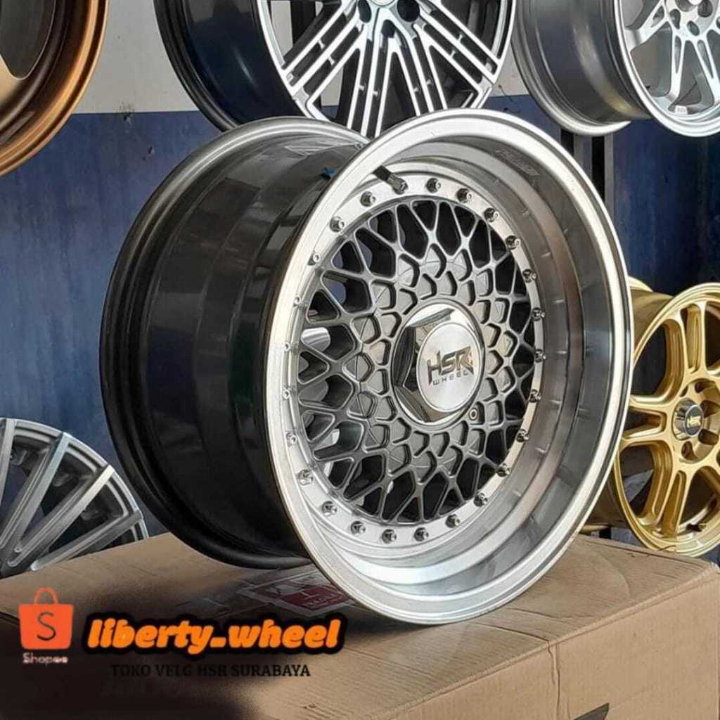 Velg Model BBS 15 Lebar 7/8 Mobil Corolla,Starlet,Brio - Celong