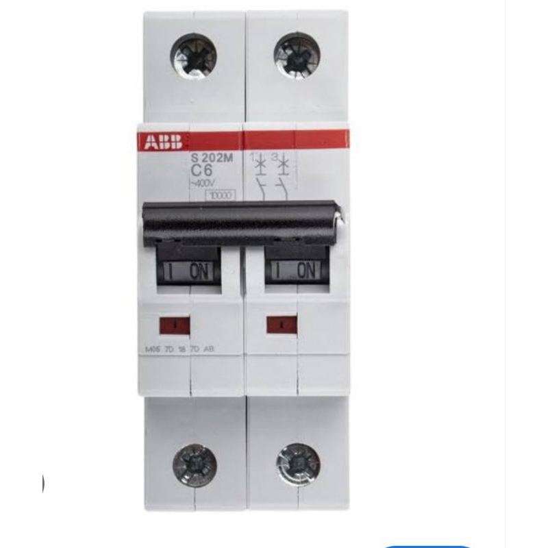 MCB ABB 2P 20A ORIGINAL