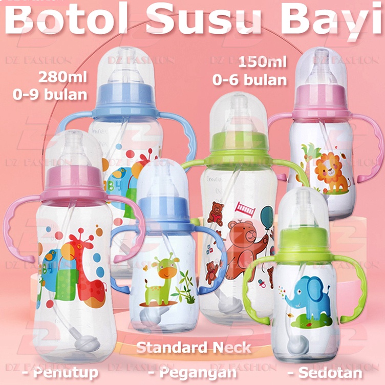 Produk Terpopuler  Botol Susu Bayi 15ml28ml 69 bulan Baru Lahir Botol Bayi Standard Neck PP Baby Bot
