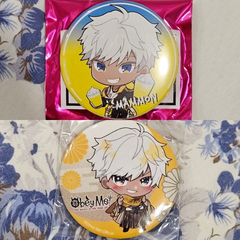 mammon obey me pin badge