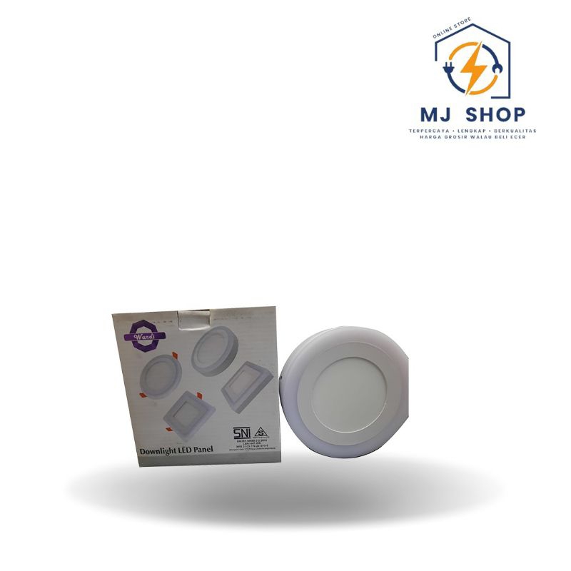 LAMPU PANEL DOWNLIGHT 3 WARNA 9 WATT OB