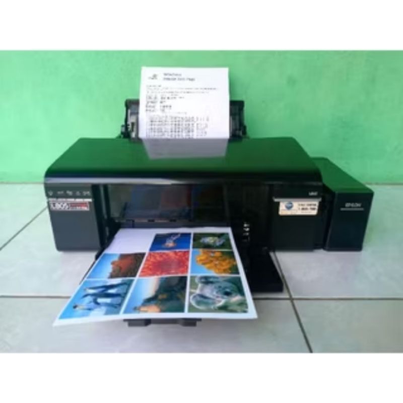 printer epson l805 bekas kondisi normal