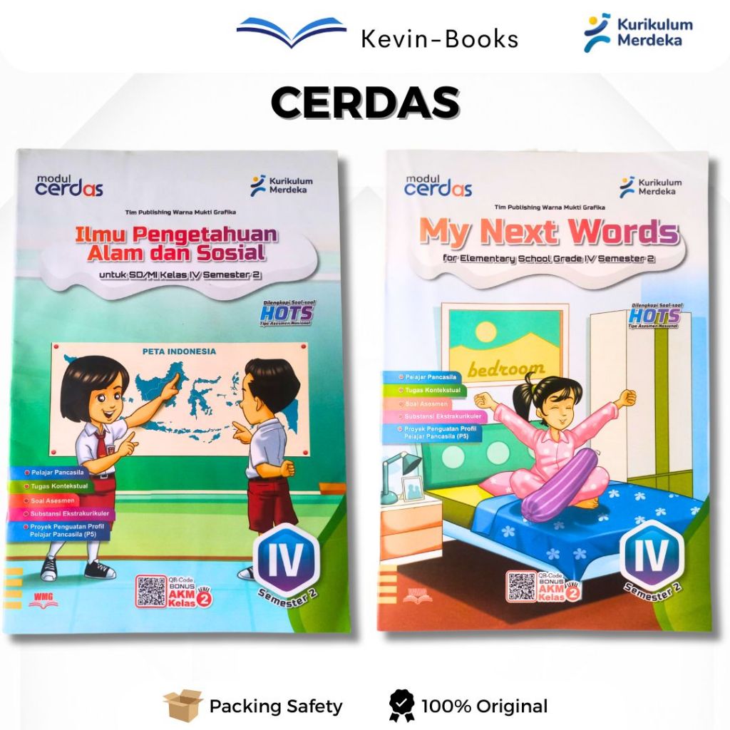 LKS CERDAS SD/MI KELAS 4 Semester 2 Matematika IPA Seni
